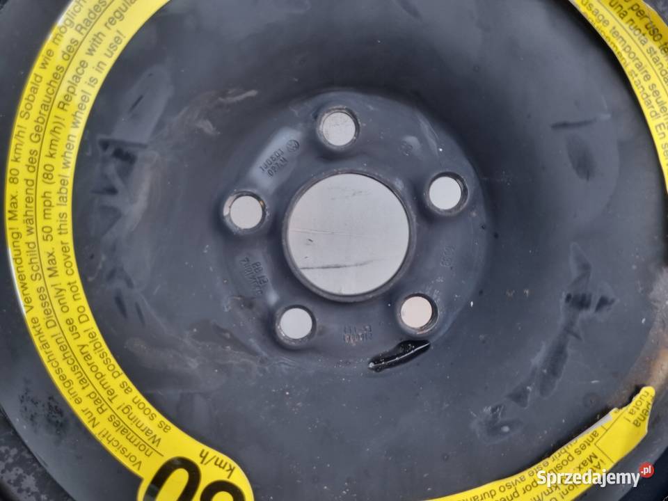 KOŁO DOJAZDOWE Audi Seat Vw Skoda dojazdówka Samochodowe Chełm sprzedam
