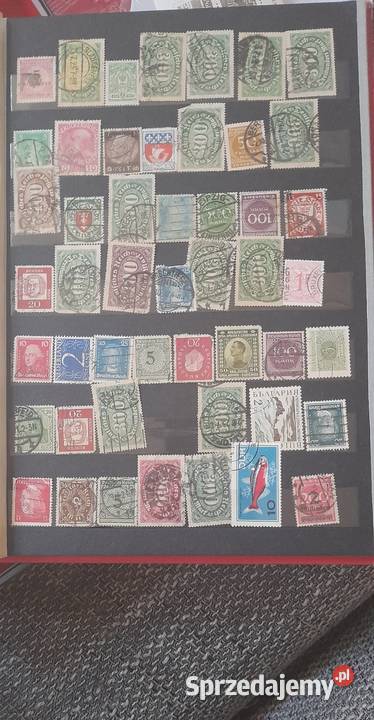 Klaser ze znaczkami Kolekcje