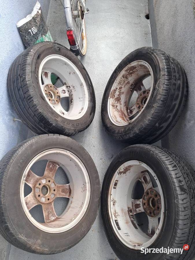 Felgi 16 Rozstaw 5110mm Wymagają trochę pracy Wrocław sprzedam
