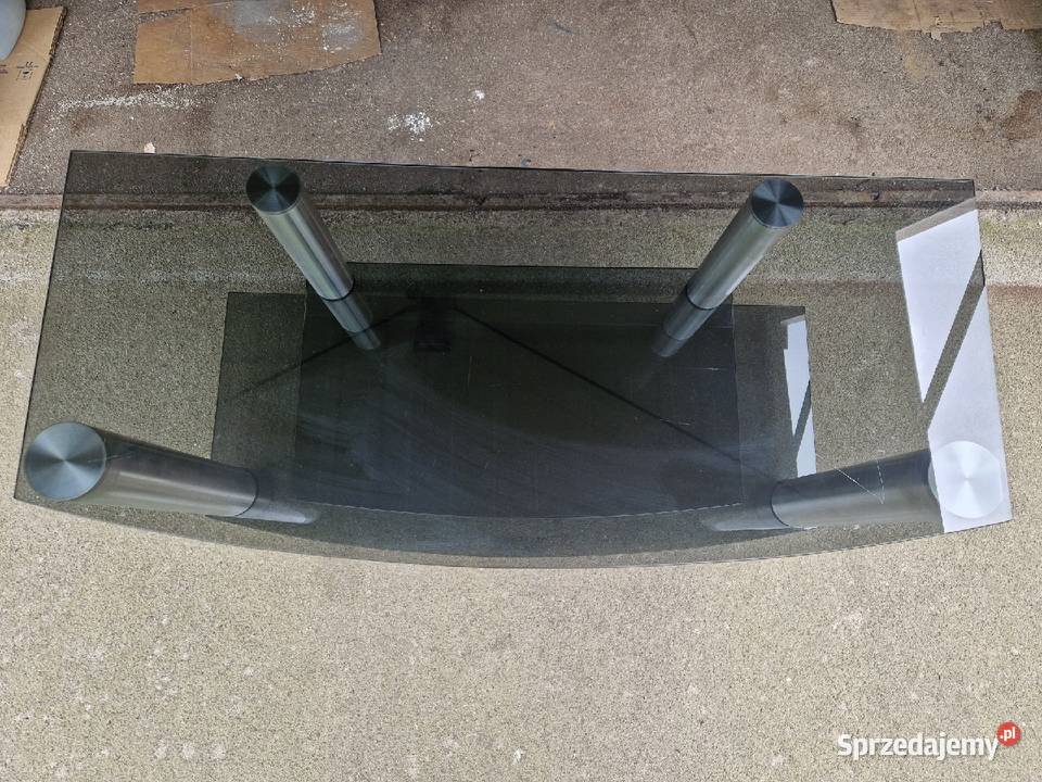 Stolik szklany pod telewizor tv rtv Stan Lipiany