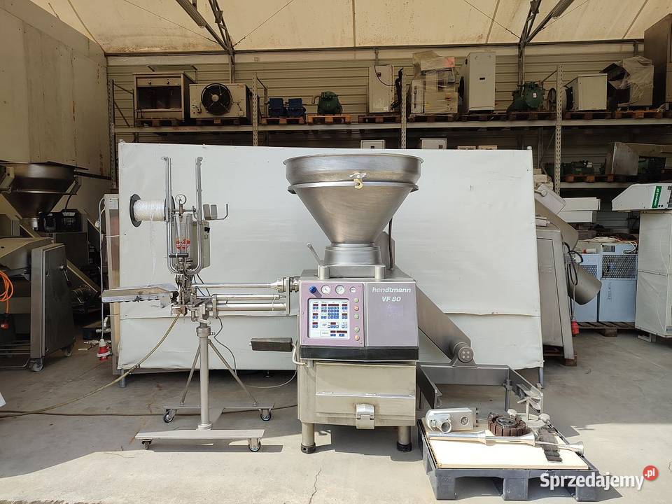 Komplet Nadziewarka Próżniowa Handtmann VF80 Niedźwiedź