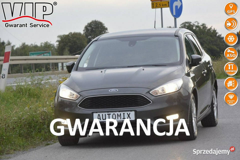Ford Focus 10 EcoBoost nawigacja grzana szyba wspomaganie kierownicy Sędziszów Małopolski