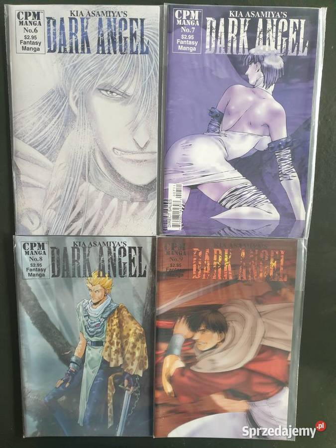 Manga Kia Asamiyas Dark Angel 14 komiksów USA Gdynia sprzedam