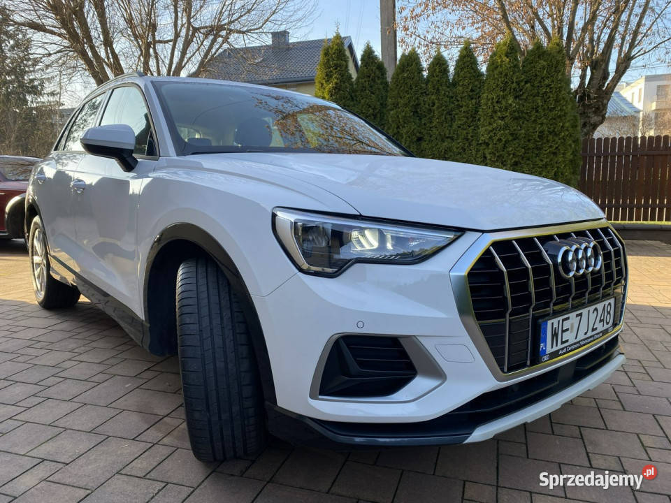 Audi Q3 I Wł Kraj Advanced35TSI Stronic Pełen czujnik zmierzchu sprzedam