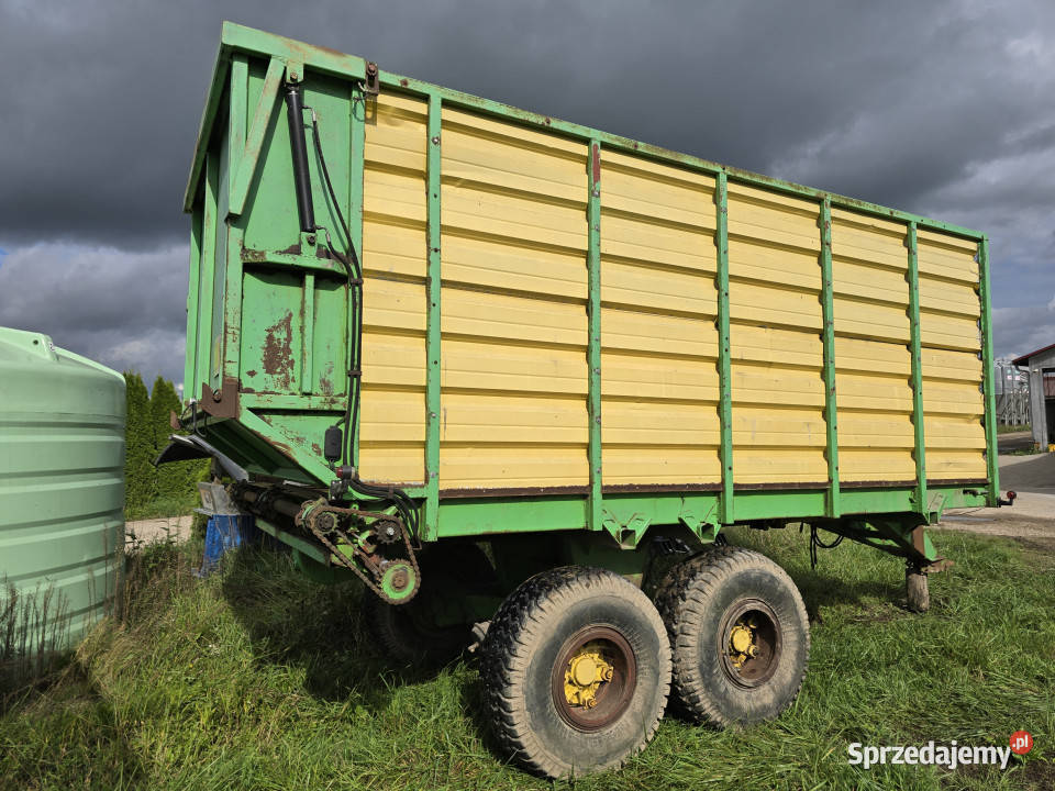 Przyczepa samowyładowcza przestrzenna 26 m3 z 15000kg