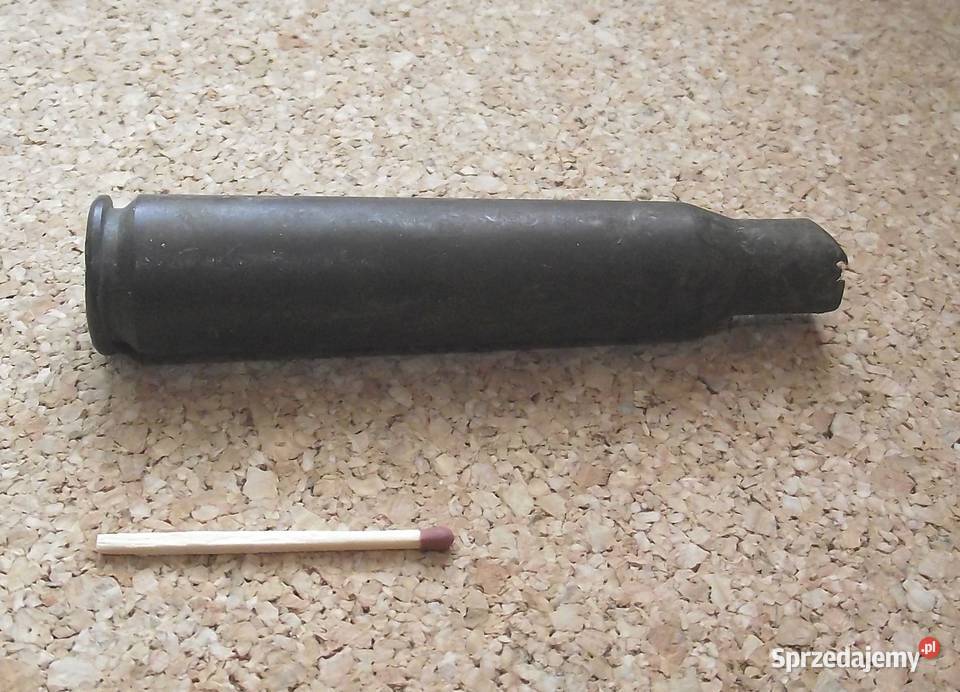 x Łuska 127 mm karabin maszynowy DSzK zakład Warszawa