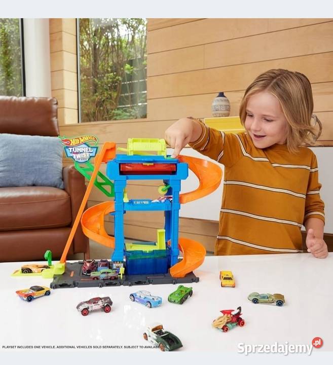 Myjnia samochodowa HOT WHEELS Odjazdowe zakręty Mikołów
