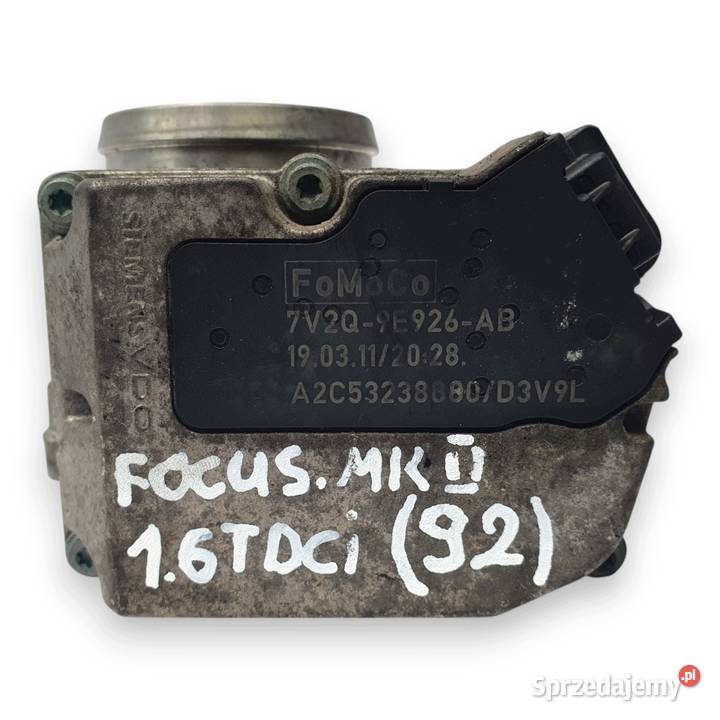 PRZEPUSTNICA Ford Focus C 16 TDCI A2C53238880 Chełm