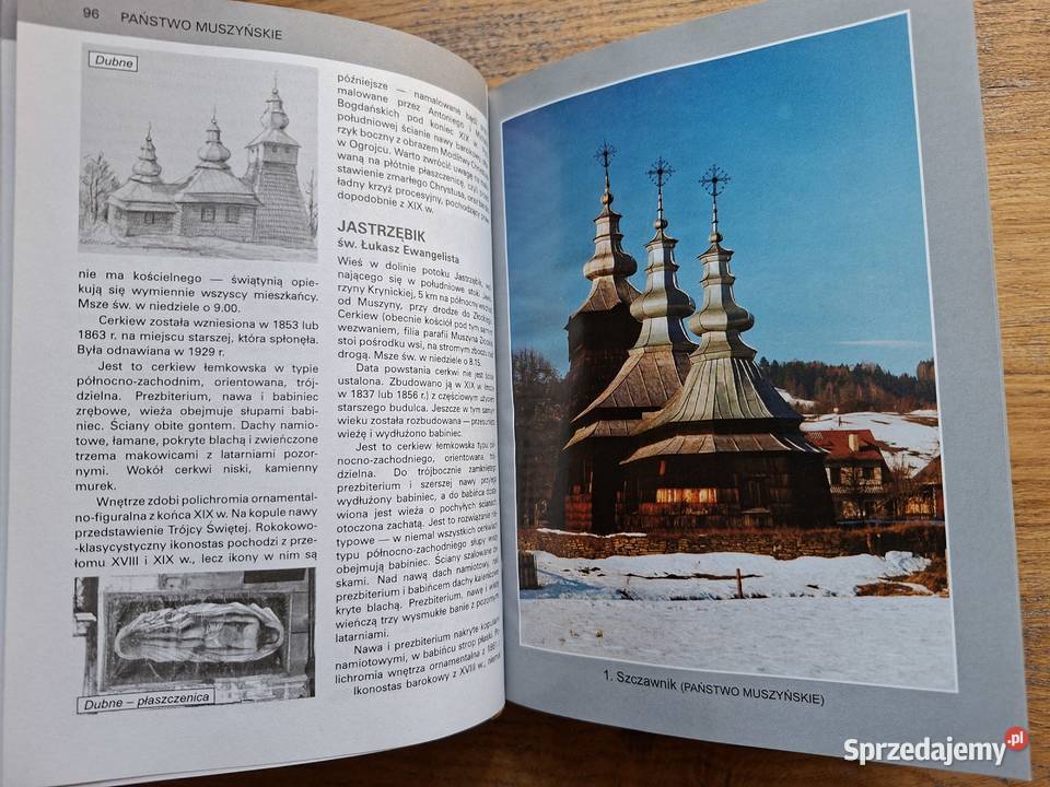 Cerkwie drewniane Karpat Polska i Słowacja małopolskie Kraków