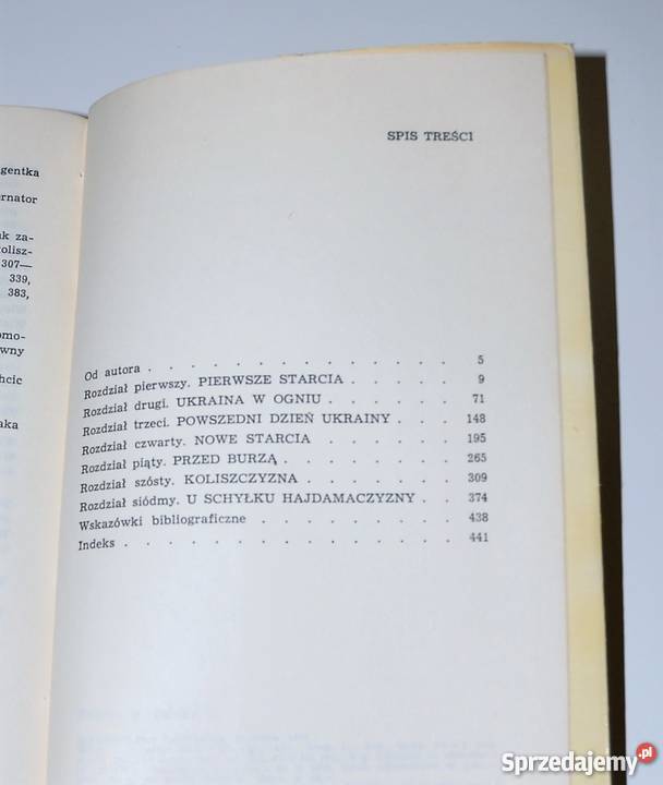 HAJDAMACY Władysław Serczyk ideał Książki naukowe i popularnonaukowe