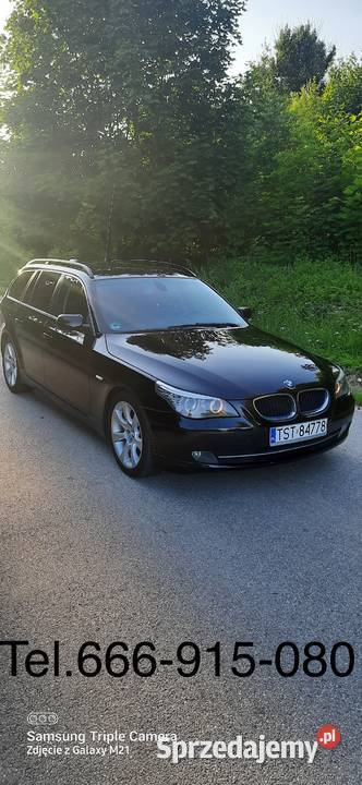 BMW Seria 5 E61 Bogate wyposażenie navi półskóry 270000km Pawłów sprzedam