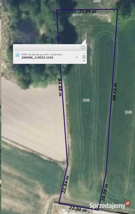 Działka 2845 m2 Pilczyca Świętokrzyskie 8zł/m2 świętokrzyskie