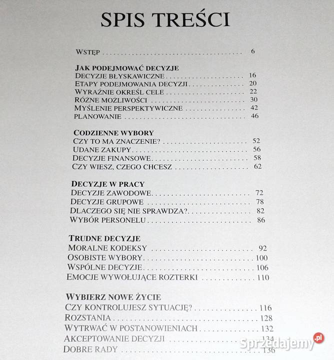 Potęga osobowościTrafne decyzje praca zbiorowa lubelskie