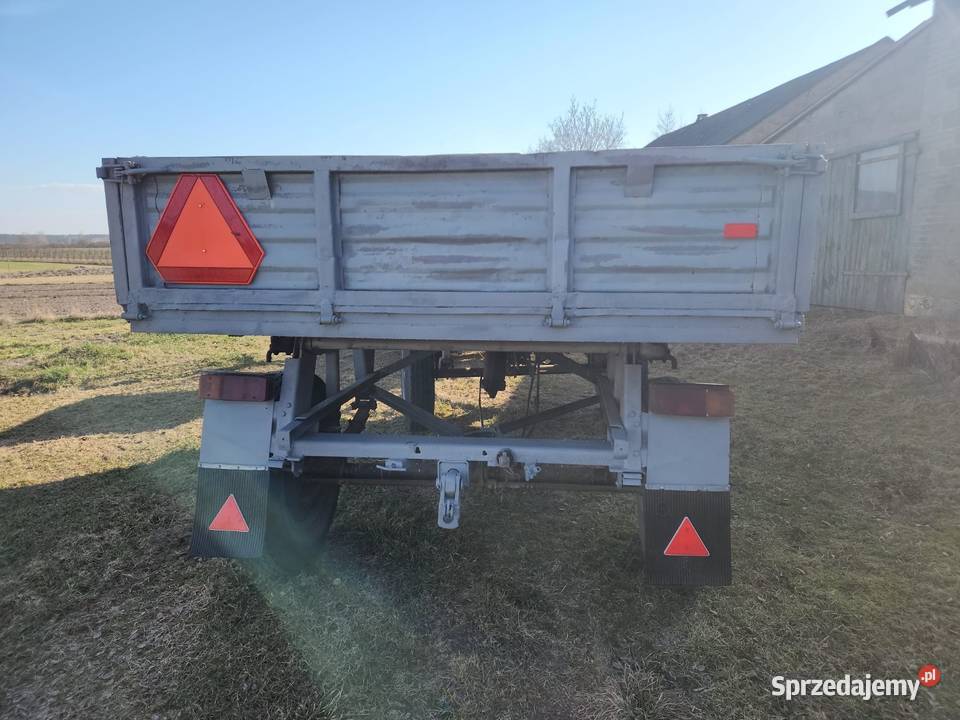 Przyczepa d47 wywrotka na trzy strony Kuźmy