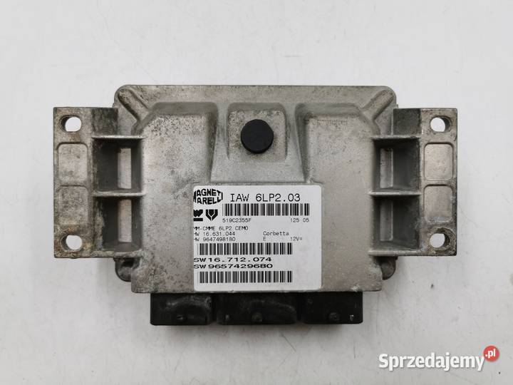 Sterownik Silnika Peugeot 206 14 16v KFU Wyszków
