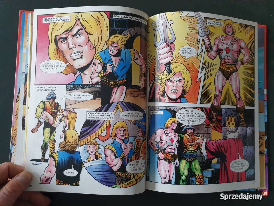 HeMan Masters Of The Universe Annual komiks fantasy i s-f Gdynia