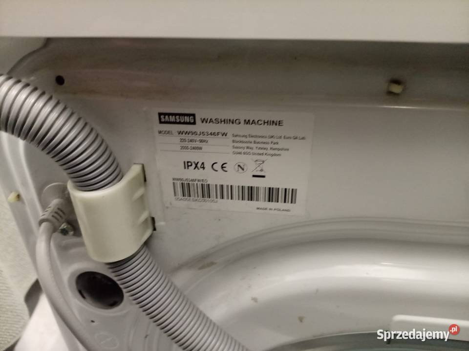 Pralka Samsung EcoBubble 9 sprawna WW90J5346FW Częstochowa