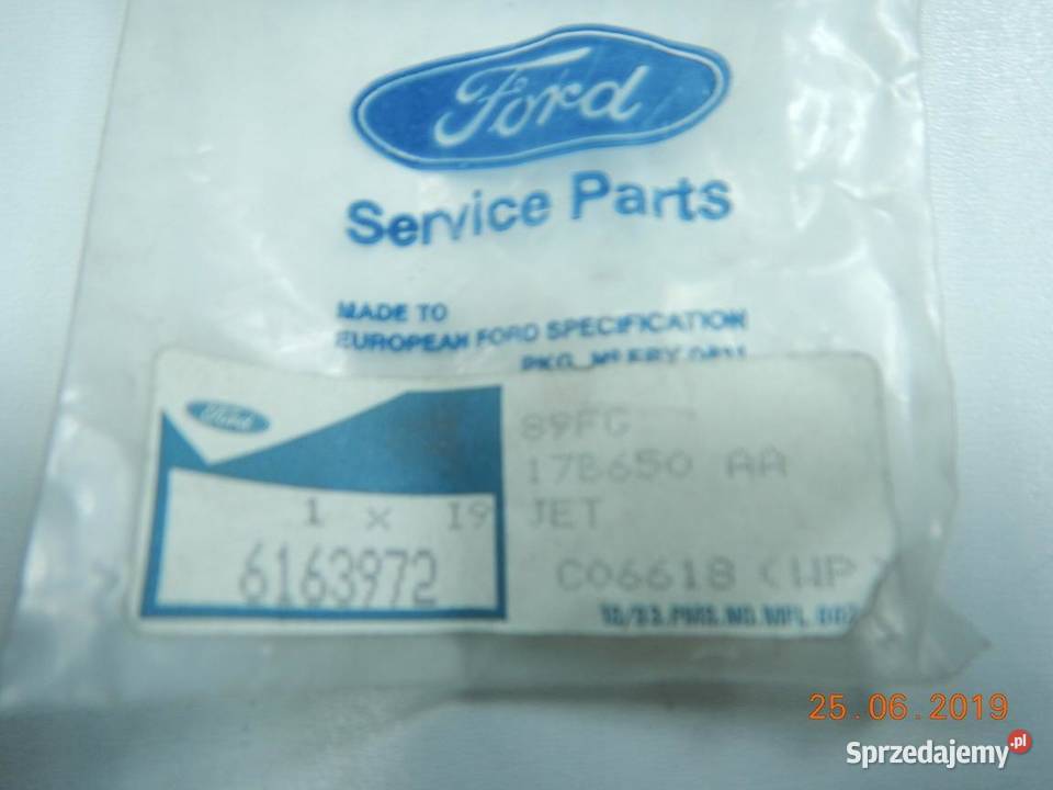 DYSZA SPRYSKIWACZ SZYBY TYŁ FORD FIESTA MK3 ASO osobowe