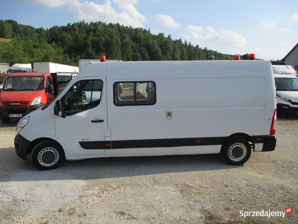 Master L3H2 doka 7osobowy Dubel 125dCi Książ Wielki sprzedam