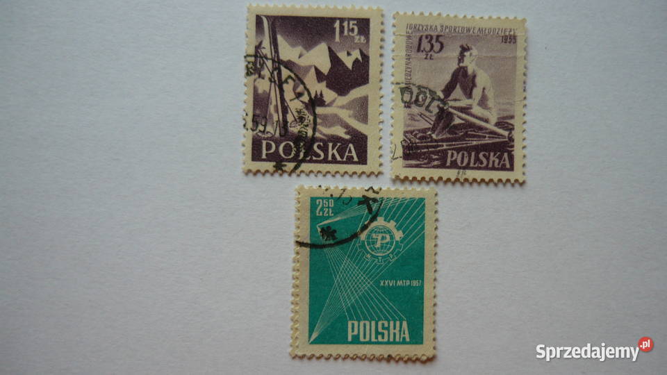 Znaczki Polska 3 śląskie Myszków