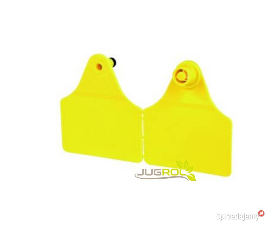 Kolczyk kompletny żółty ST 2 44 x 54 mm