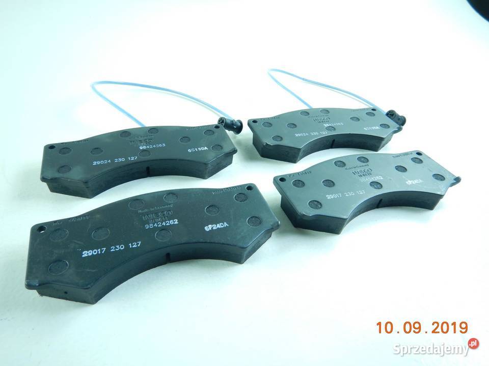 KLOCKI HAMULCOWE PRZÓD IVECO ZETA 8391 1906070 ciężarowe