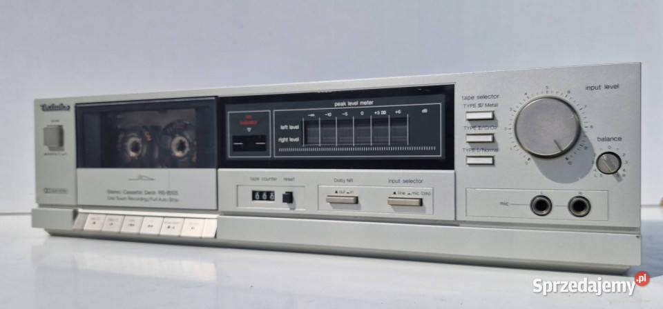 Magnetofon Technics RSB105 Casette deck Magnetofony Międzychód
