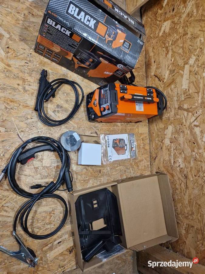 ZESTAW SPAWARKA MIGOMAT MIG FCAW MMA 250A FLUX Spawarki inwertorowe