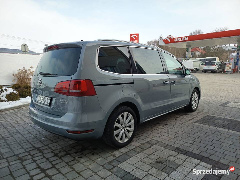 VW Sharan II 140 Alcantara 7os system Start-Stop Mysłowice