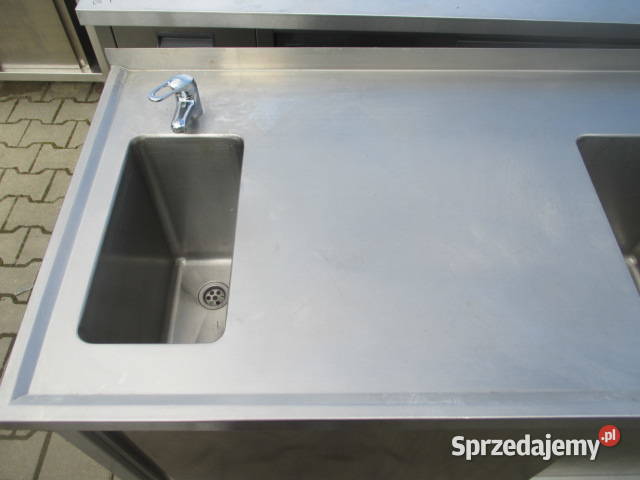 Zlew Gastronomiczny 3 Komorowy Z Drzwiami Ostrów Wielkopolski