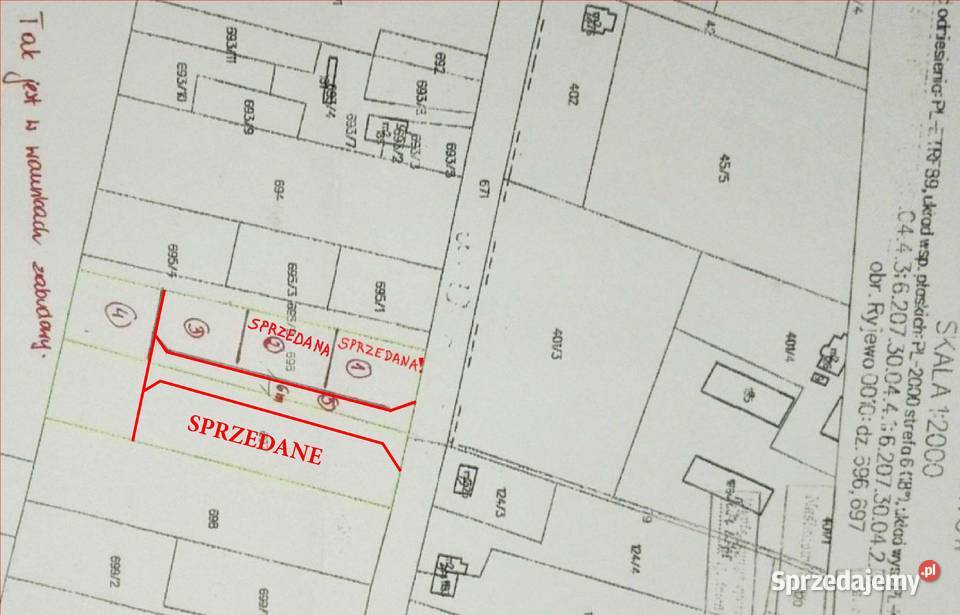 Ładna działka budowlana Kwidzyn Sztum Malbork