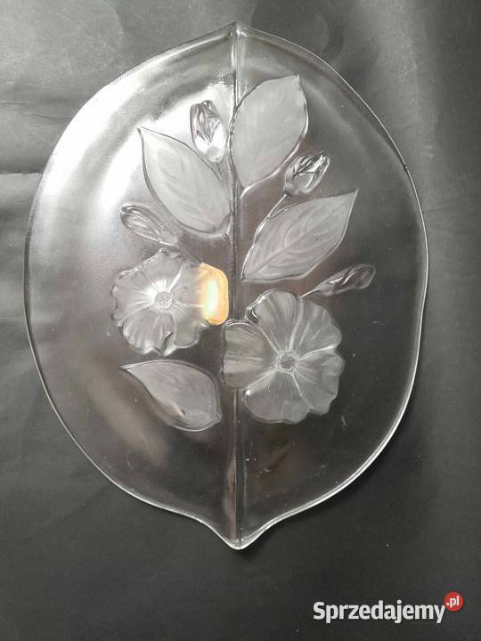 Patera Esprit huty Walther Glass Ząbkowice Śląskie