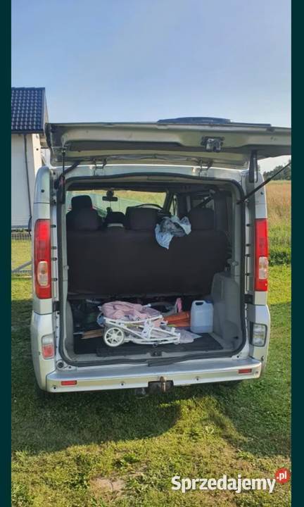 Sprzedam opla vivaro 25 CDTI 2007r 8 osob Motoryzacja Dąbrowa Górnicza