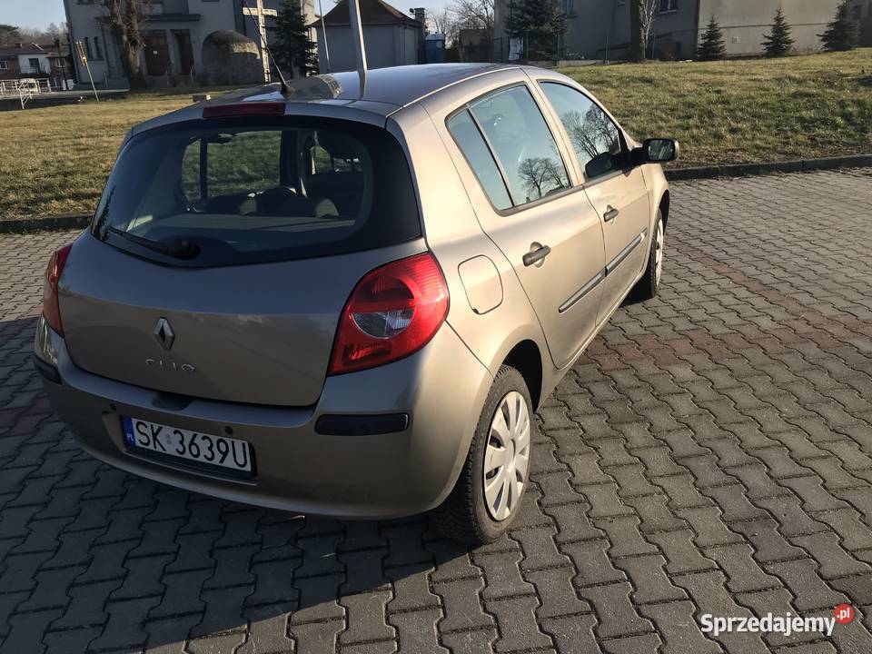 Sprzedam Renault Clio III 2008 osoby prywatnej lakier metallic Clio Zabrze sprzedam