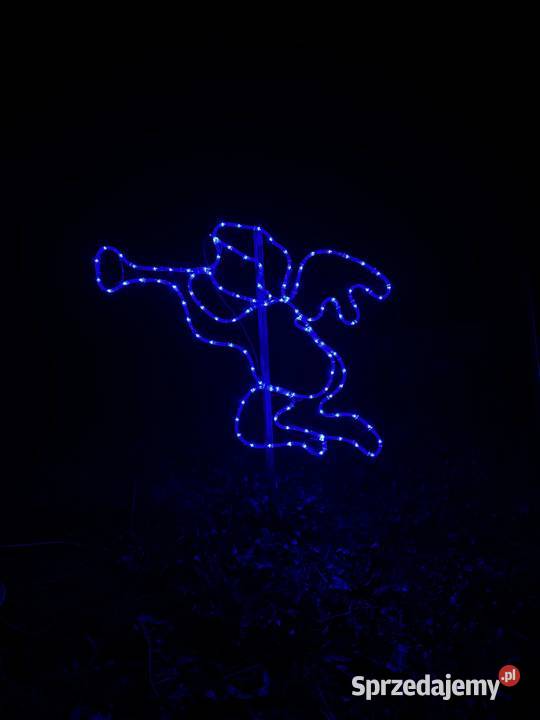 Anioł Świąteczny z trąbką typ 2 LED 2D Ozdoby Gdów sprzedam