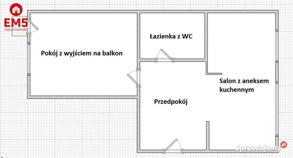Mieszkanie 40m 2 pokoje Białystok Bolesława