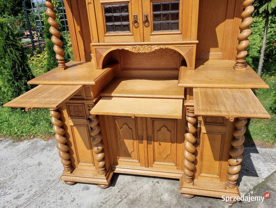 Jadalnia w stylu gdańskim komplet Kredens i