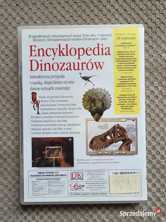 program edukacyjny na komputer Encyklopedia Kraków