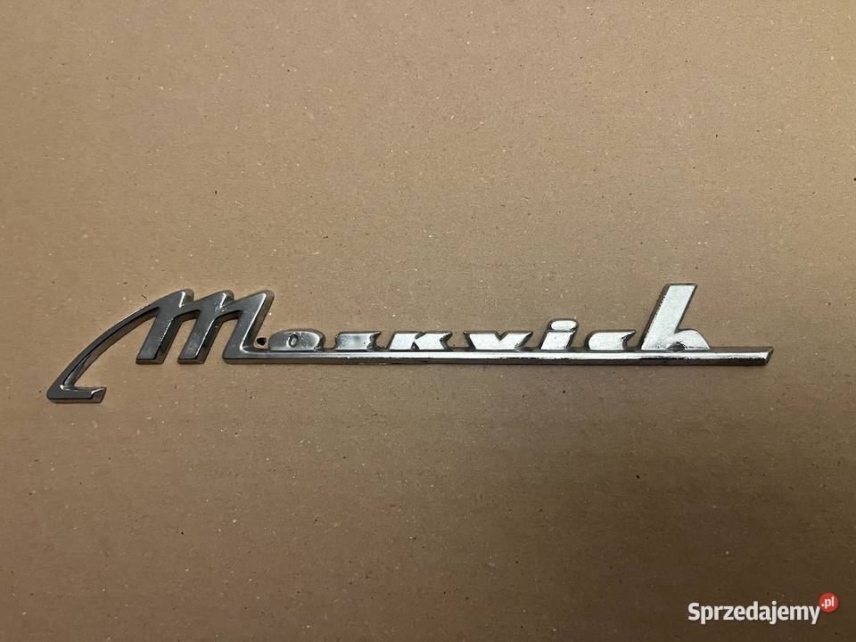 Moskwich 408 logo klapy tył sprzedam