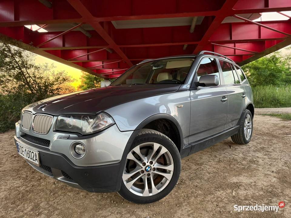 BMW X3 30 Diesel 2007r XDRIVE 4X4 LIFT Niski 210KM Dębica