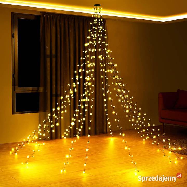 Lampki choinkowe 400 LED IP65 175 Wodoodporne 8 Zamość