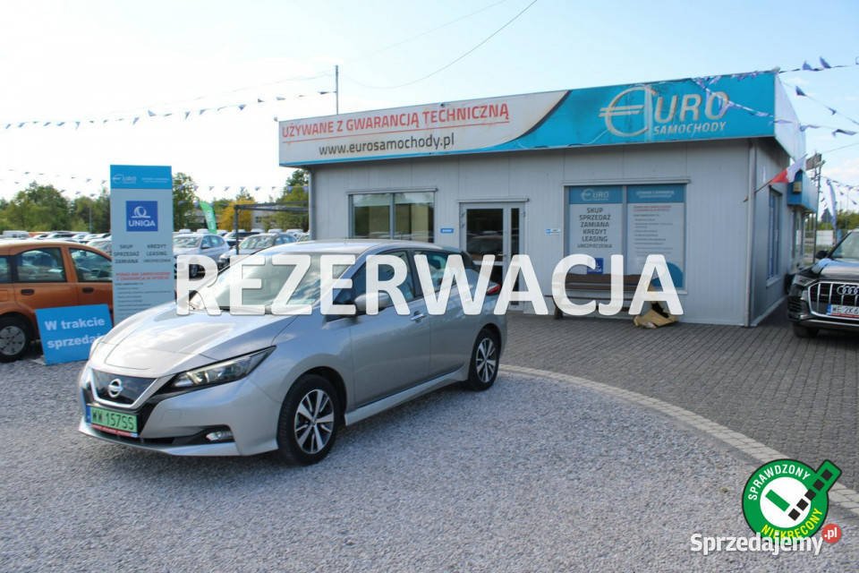 Nissan Leaf 40khw Acenta netto 48 699 PLN 66 Kw mazowieckie Warszawa