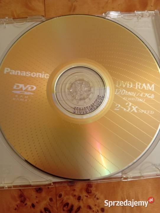 Płyty DVD RAM Panasonic 120 min Nowe Panasonic Kraków sprzedam
