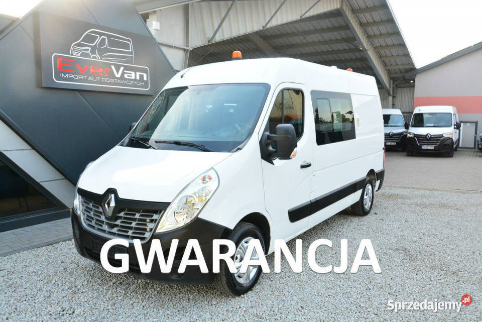 Renault Master średniak 7 osobowy brygadówka mazowieckie Warszawa sprzedam