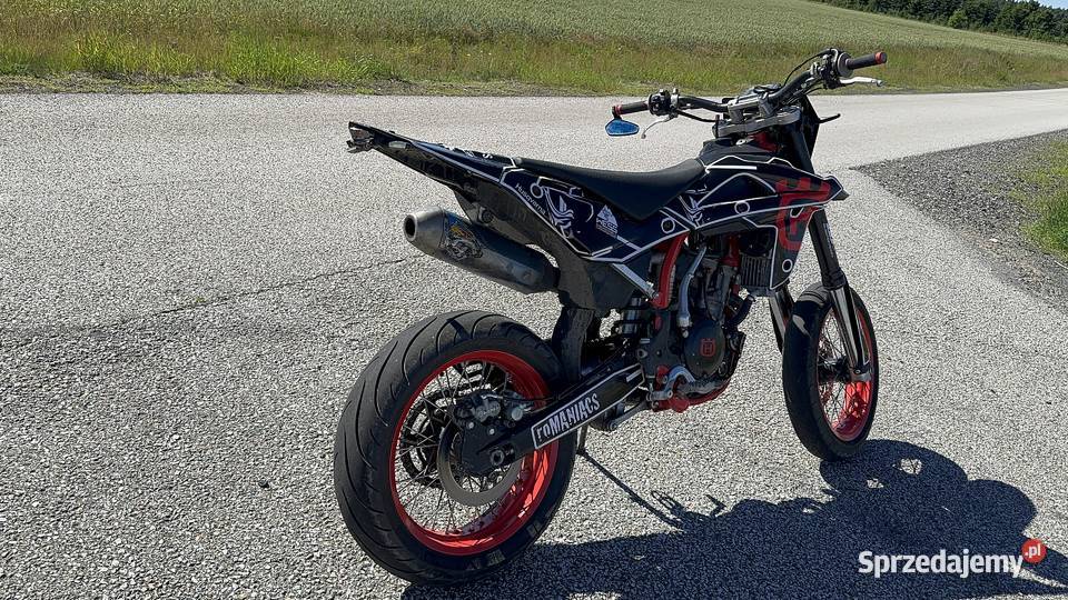 Husqvarna TE 250 na wtrysku supermoto wielkopolskie Wilkowice