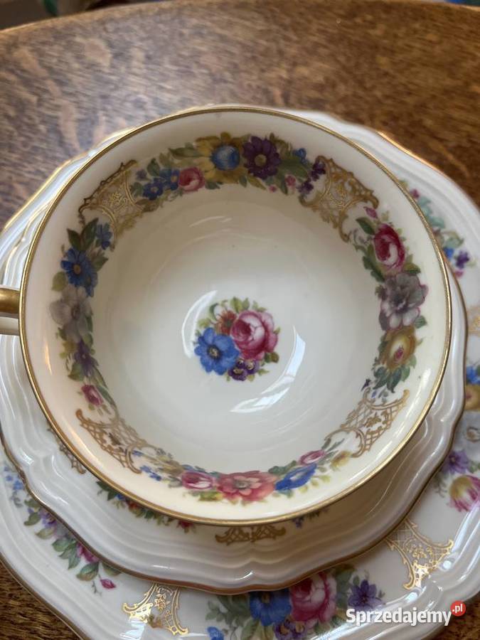 Filiżanka śniadaniowa z talerzykami Rosenthal Porcelana i szkło sprzedam