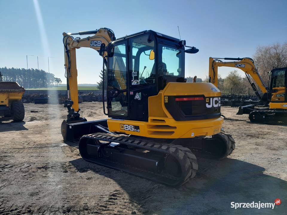 JCB 86C2 2022R KOPARKA GĄSIENICOWA 8 TON 86C1