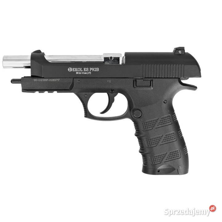 Pistolet wiatrówka Voltran Ekol ES P92B Black 45 Warszawa sprzedam