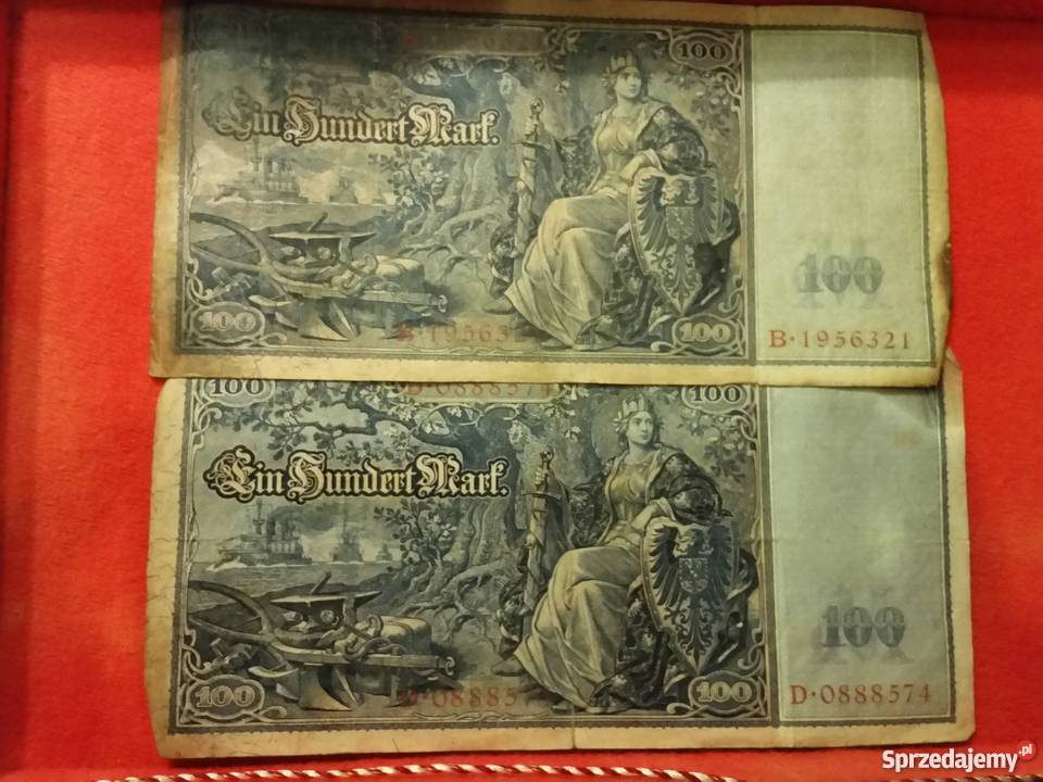 100 Marek Niemcy 1909 seria B i D lubuskie Gorzów Wielkopolski