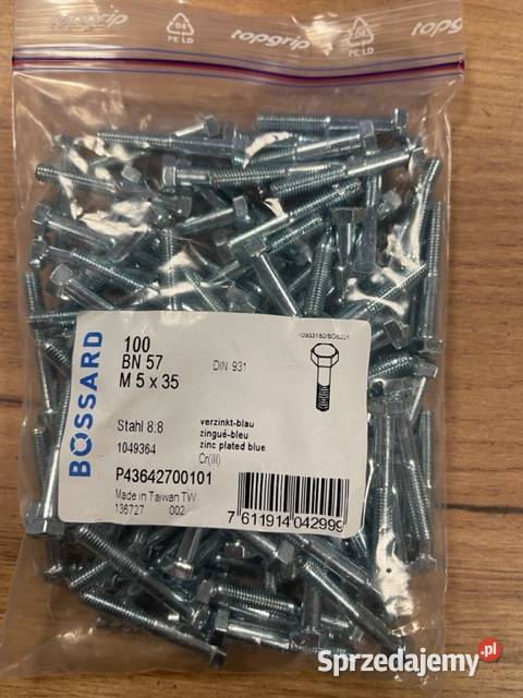 88 Śruba M 5x 35 DIN 931